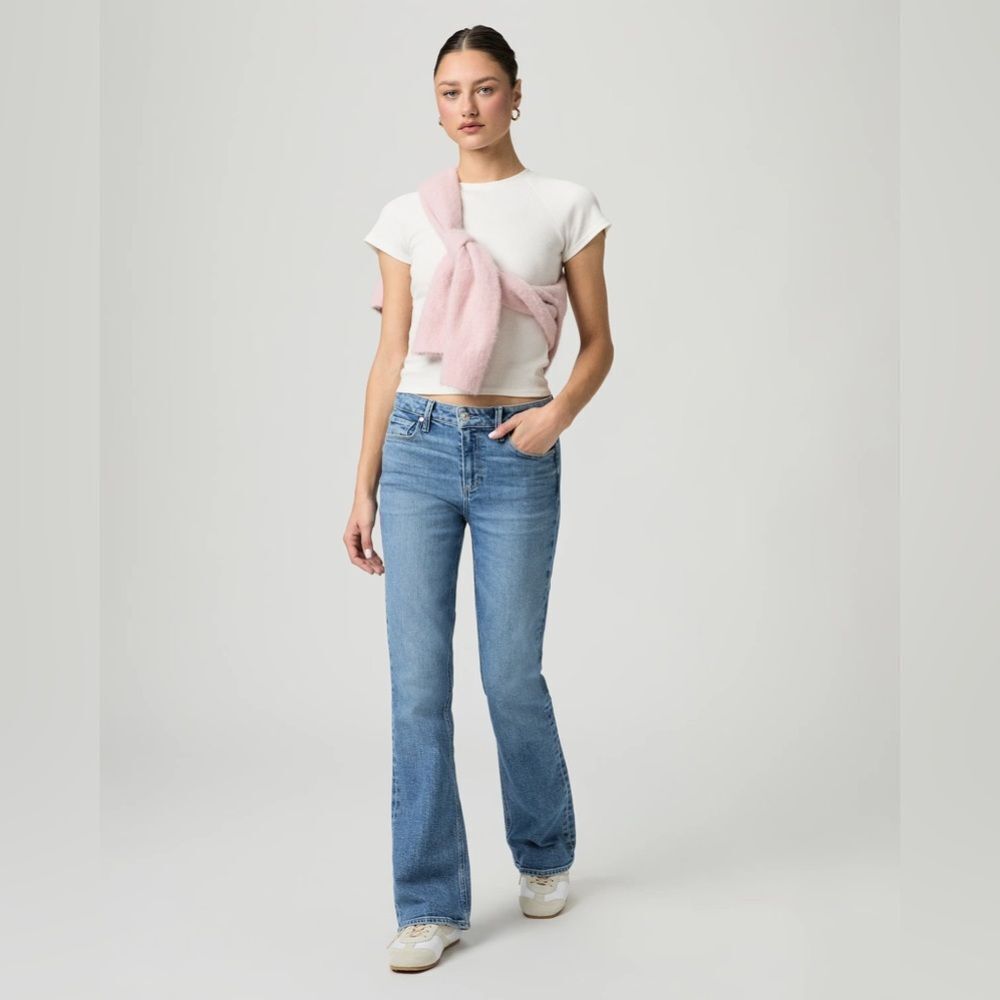 NWT PAIGE Laurel Canyon 32" in Flamenco Distressed